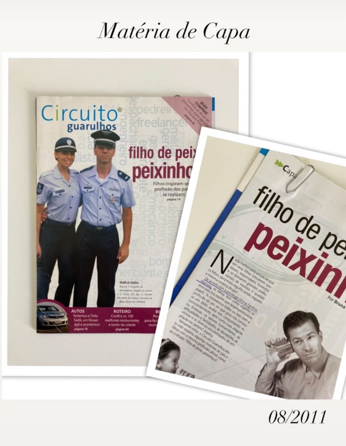 Matéria de capa 08/11