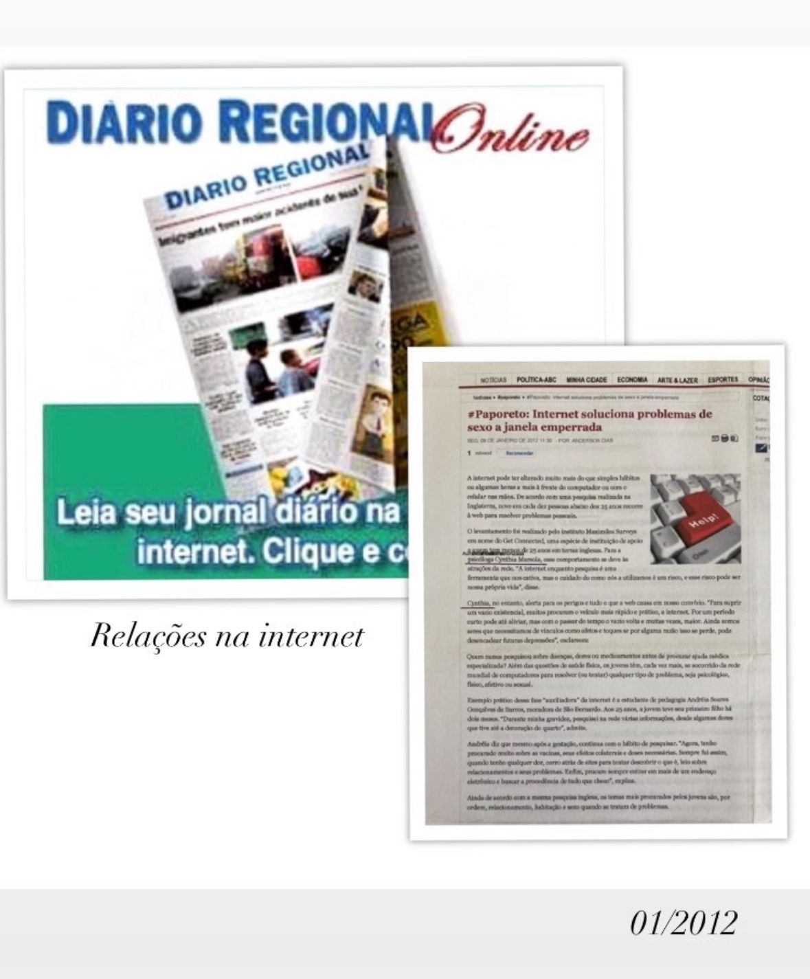 Relações na internet 01/12