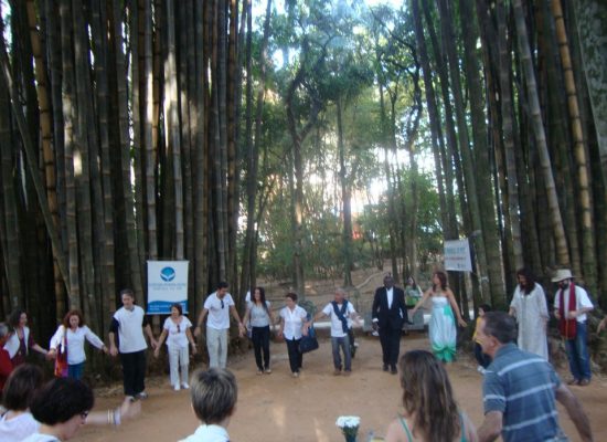 Acendimento da chama da Paz em prol do III Festival Mundial da Paz - Parque da Agua Branca - S.P - 2012